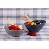 Cryspo Trio Salatiera Porselanis Trigniki me Koutales Bamboo 'BEIGEGREY' 26000933